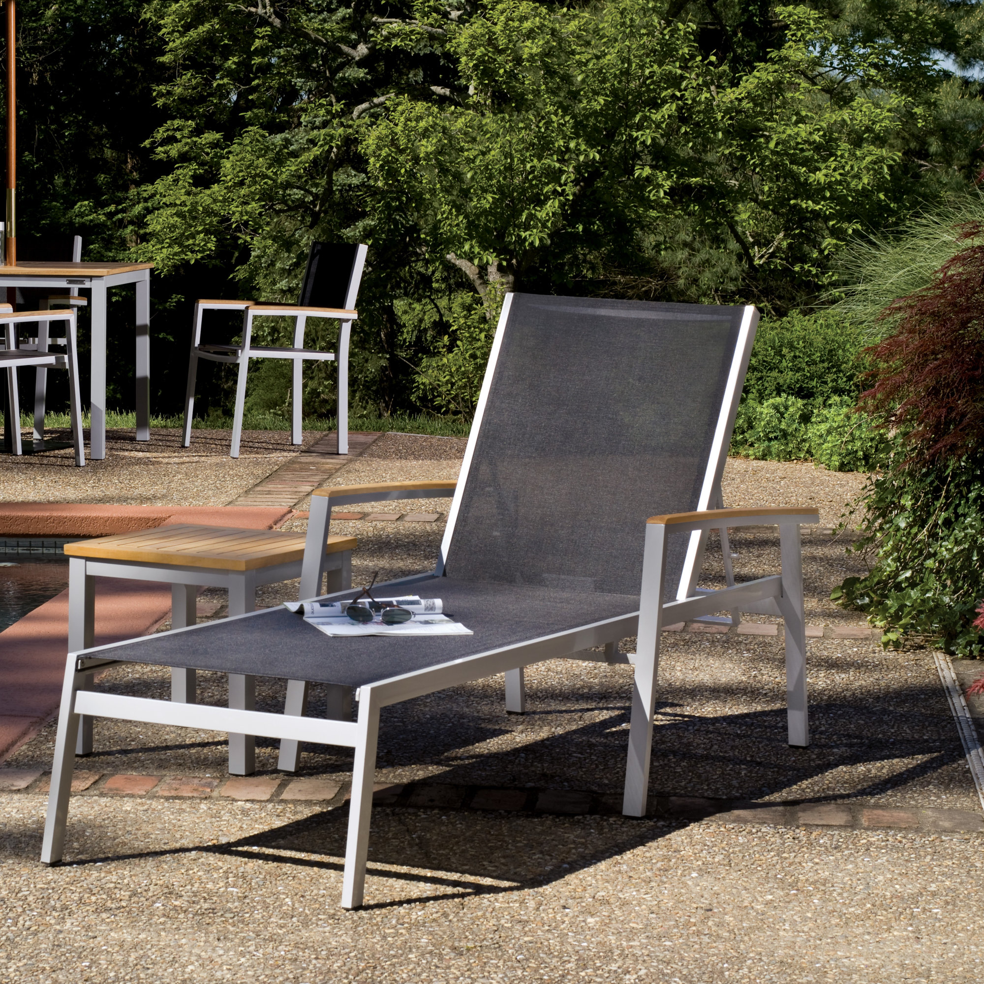 Oxford Garden Travira Chaise Lounge & Reviews | Wayfair